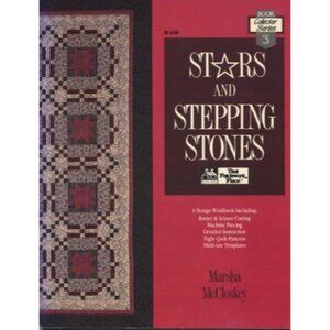 Stars & Stepping Stones Quilt Design Workbook By Marsha McCloskey